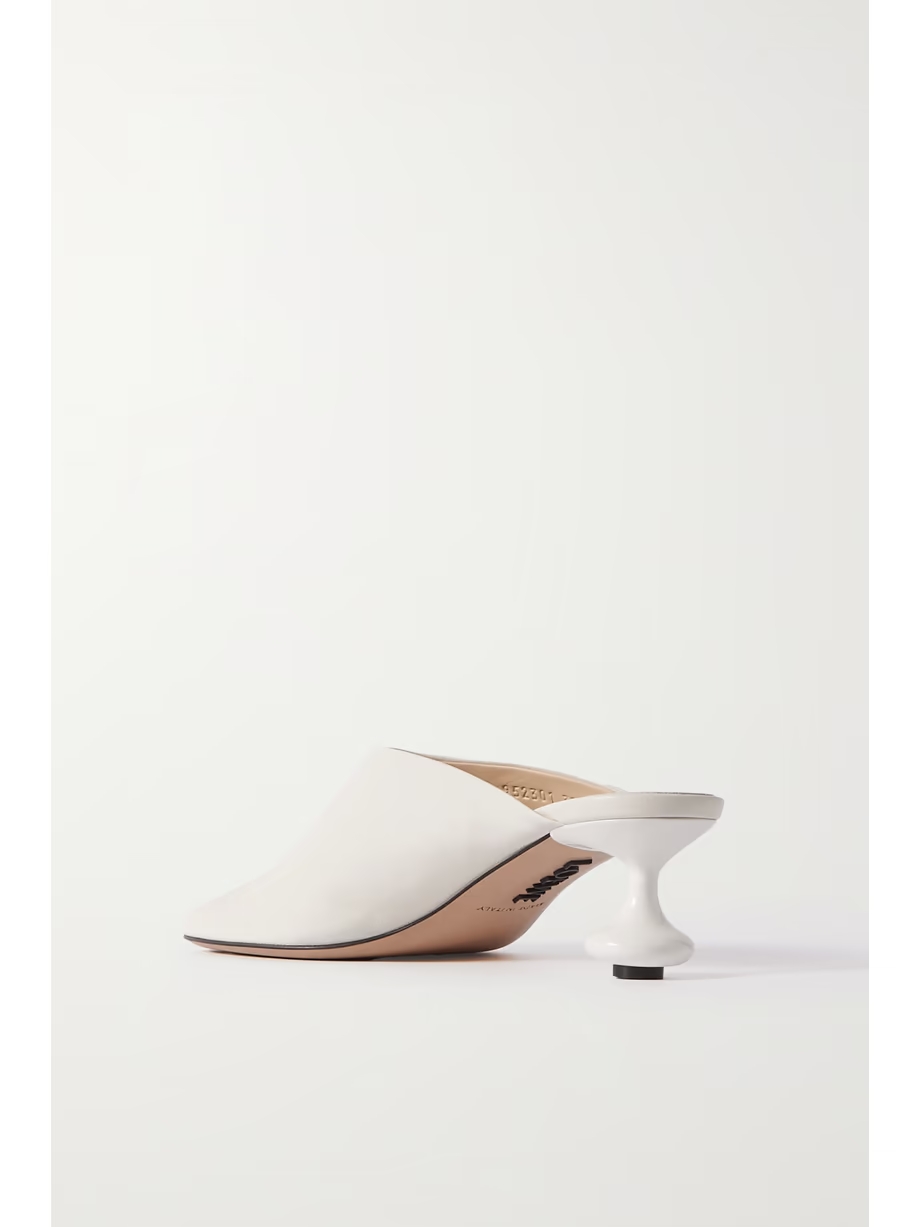 Toy leather mules