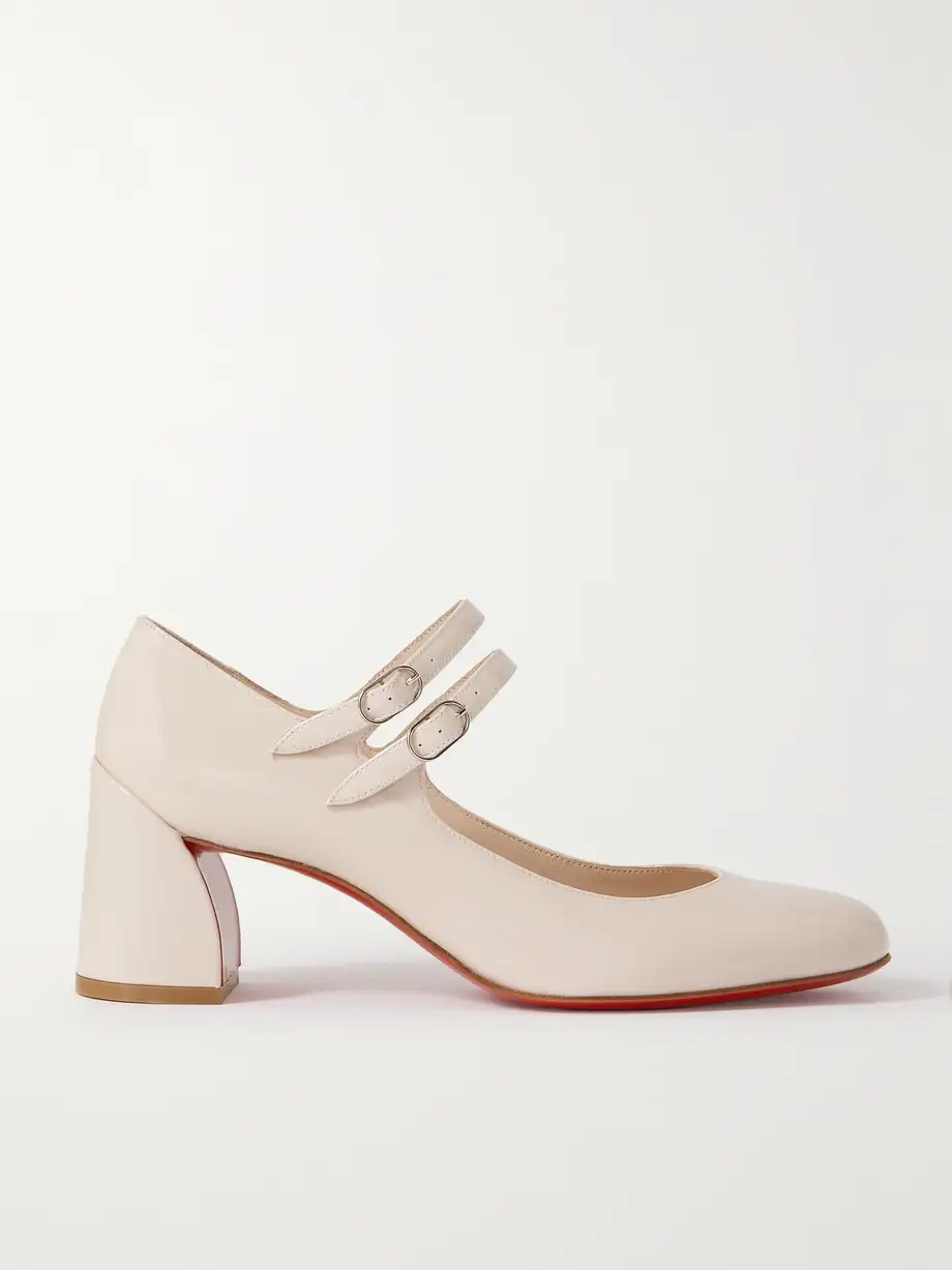 Miss Jane 55 patent-leather pumps