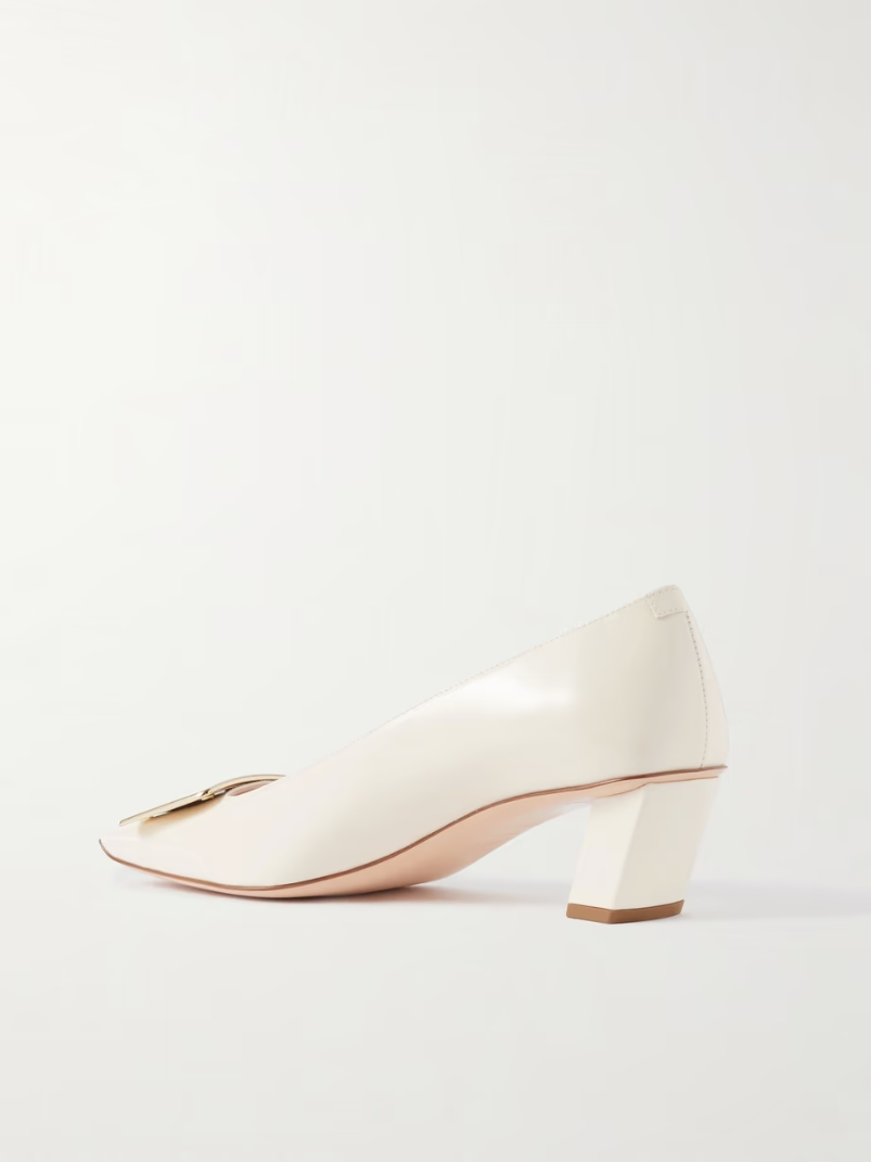 Belle Vivier patent-leather pumps