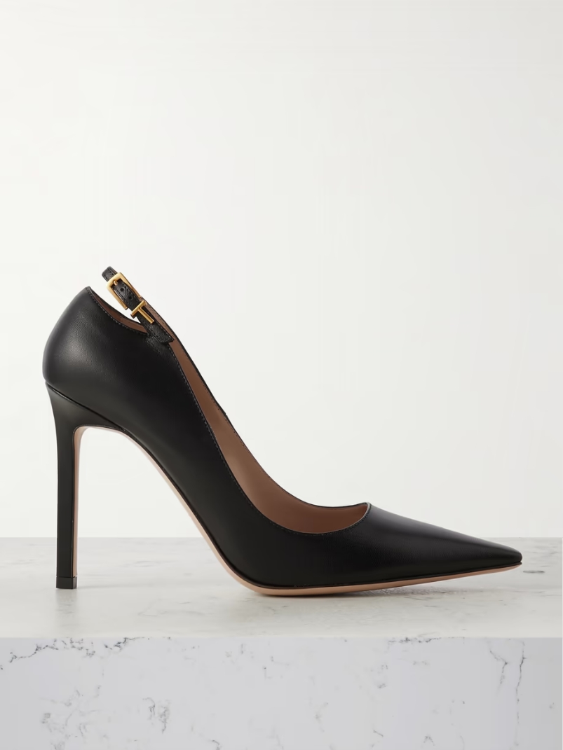 Angelina leather slingbacks pumps