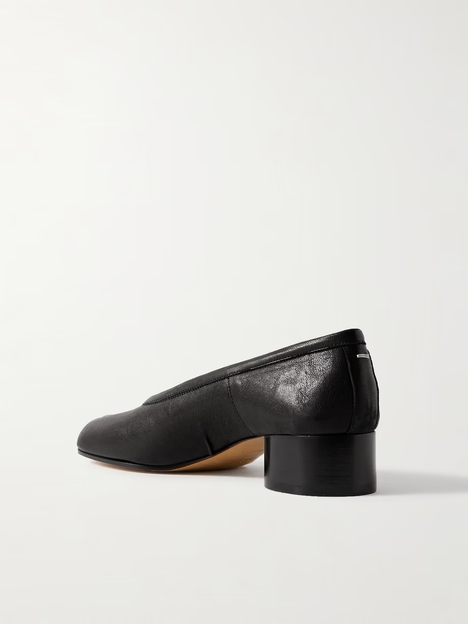 Tabi split-toe leather ballet flats