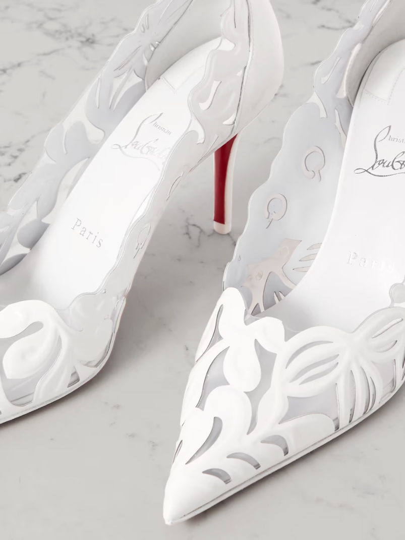 Apostropha Petunia 80 leather and PVC pumps Apostropha Petunia 80 leather and PVC pumps