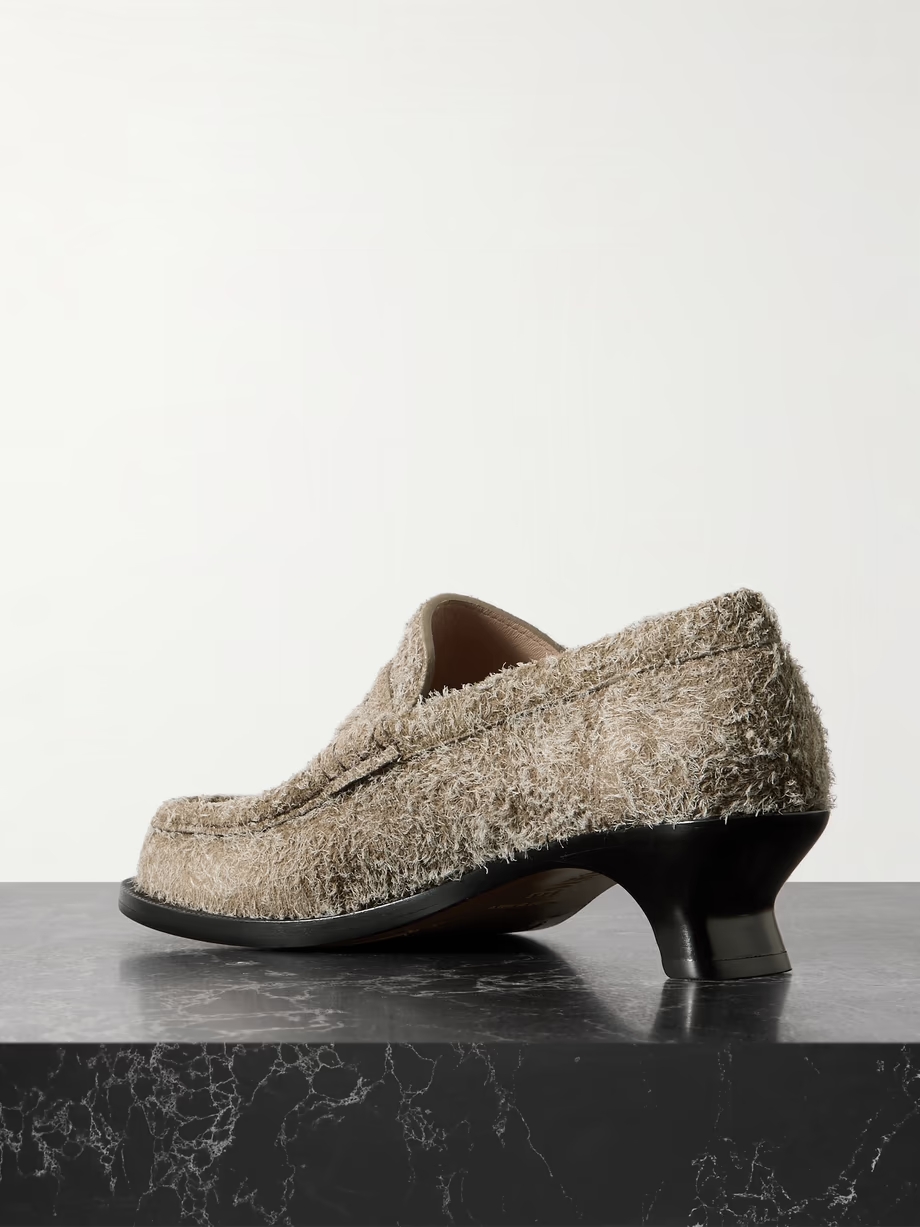 Campo brushed-suede pumps