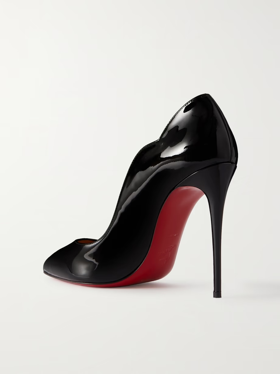 Hot Chick 100 patent-leather pumps