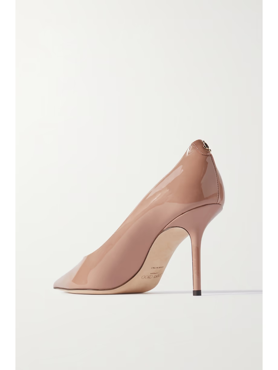 Love 85 patent-leather pumps