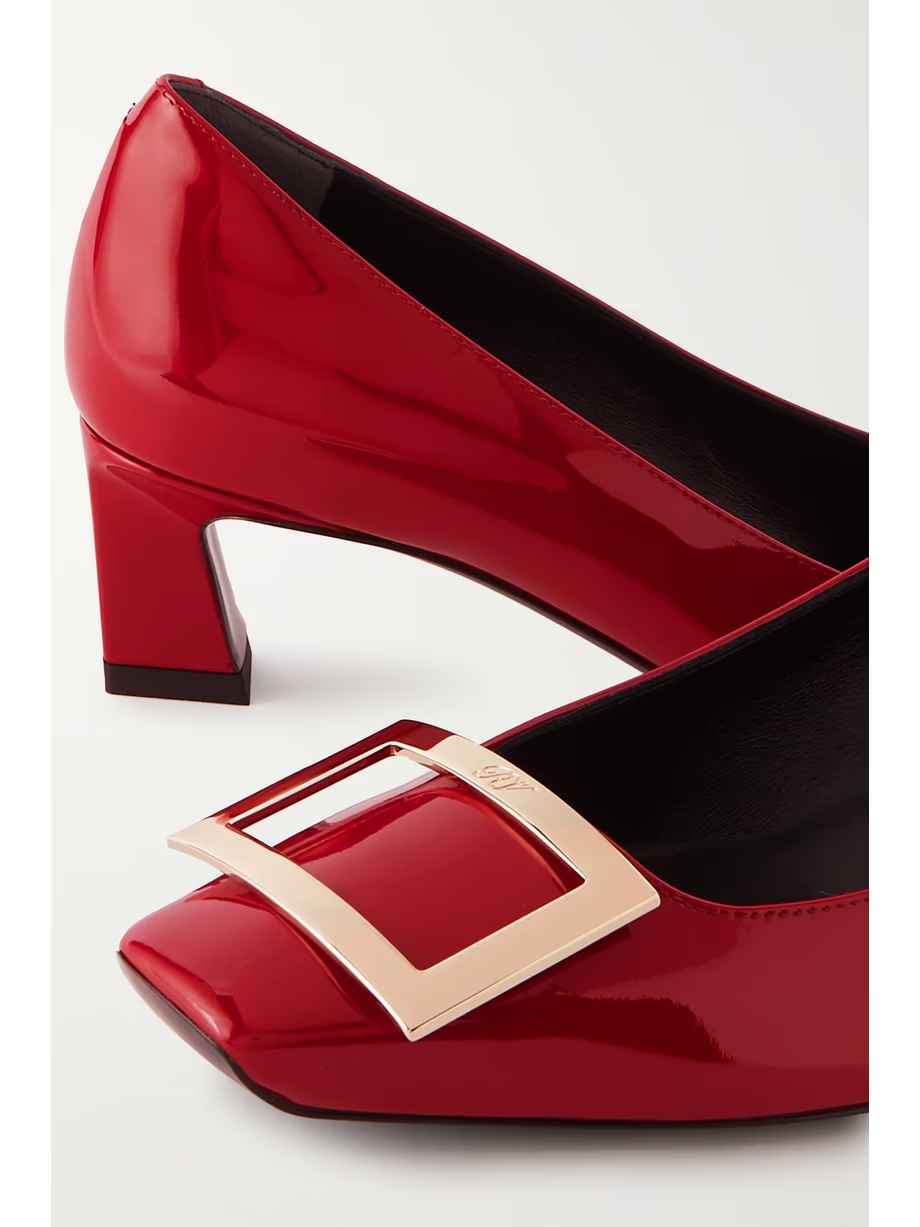 Decollete Trompette patent-leather pumps Decollete Trompette patent-leather pumps