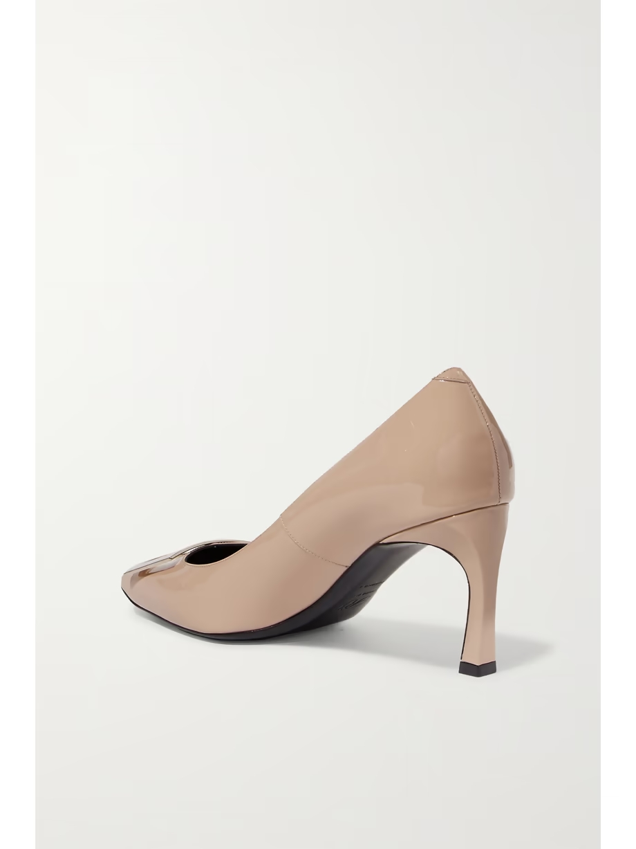 Belle Vivier Trompette patent-leather pumps