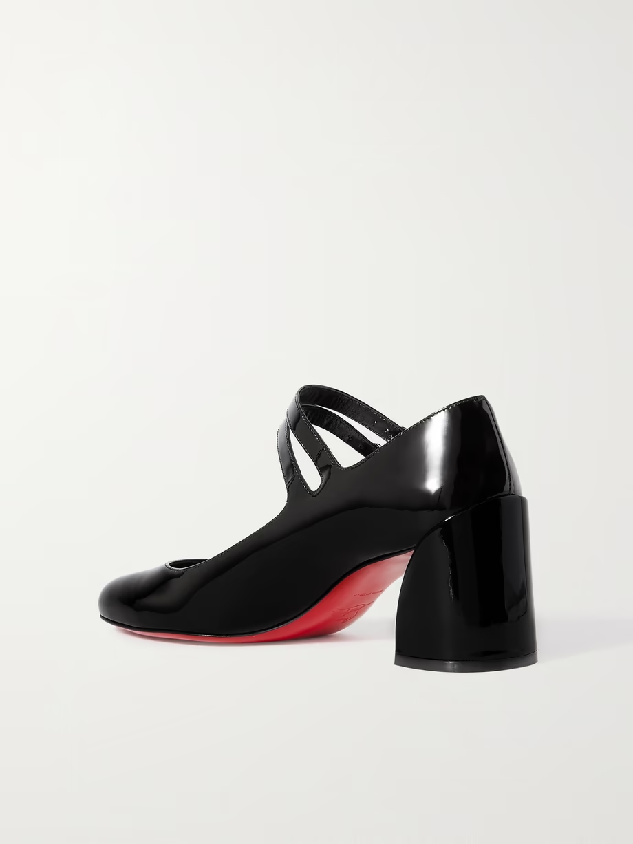 Miss Jane 55 patent-leather pumps