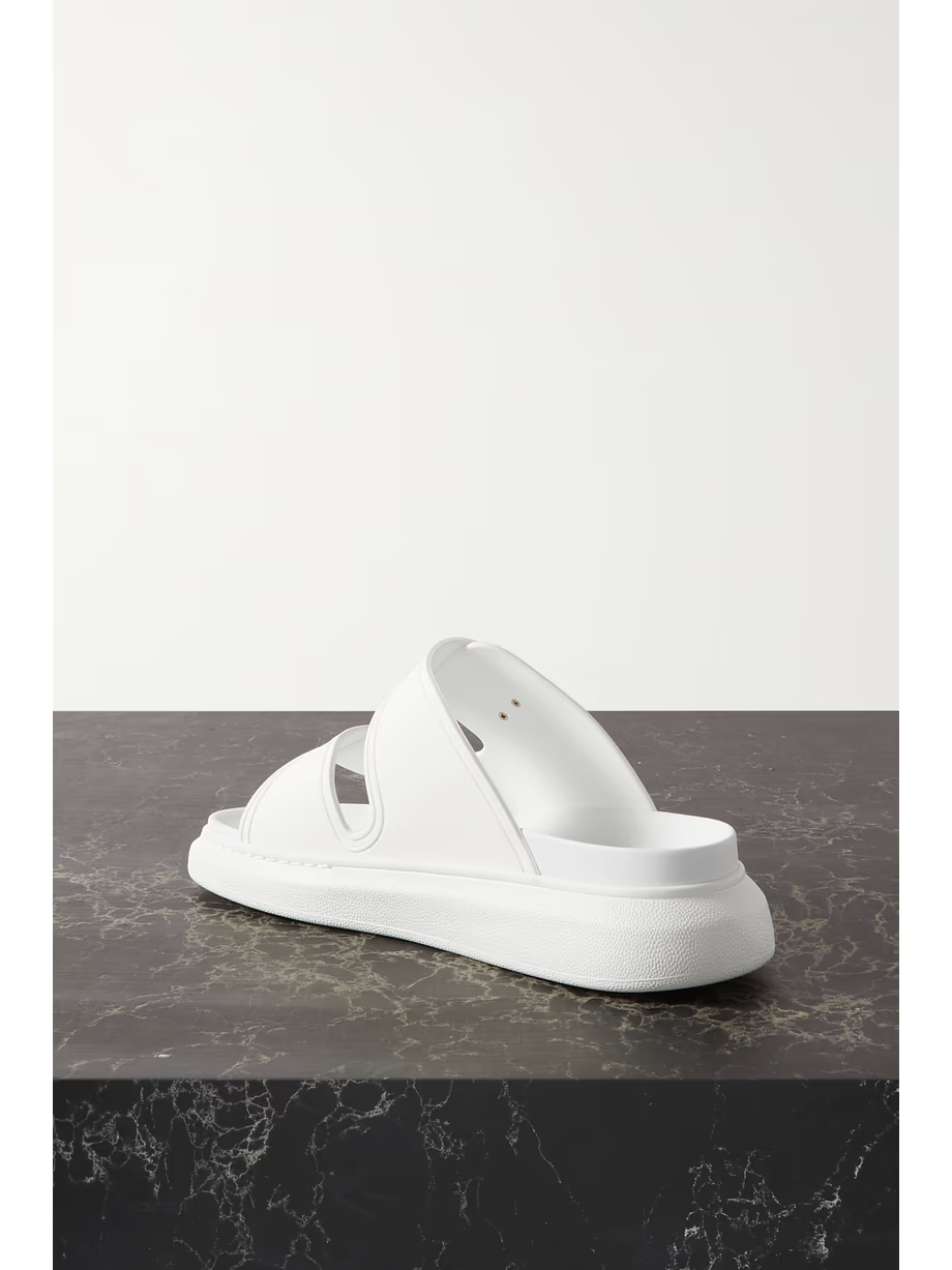 Leather exaggerated-sole sandals Leather exaggerated-sole sandals