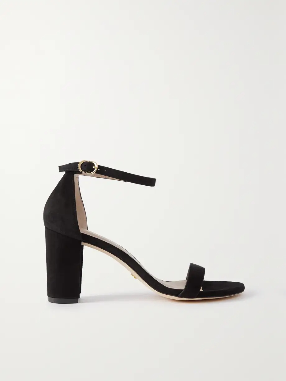 NearlyNude suede sandals