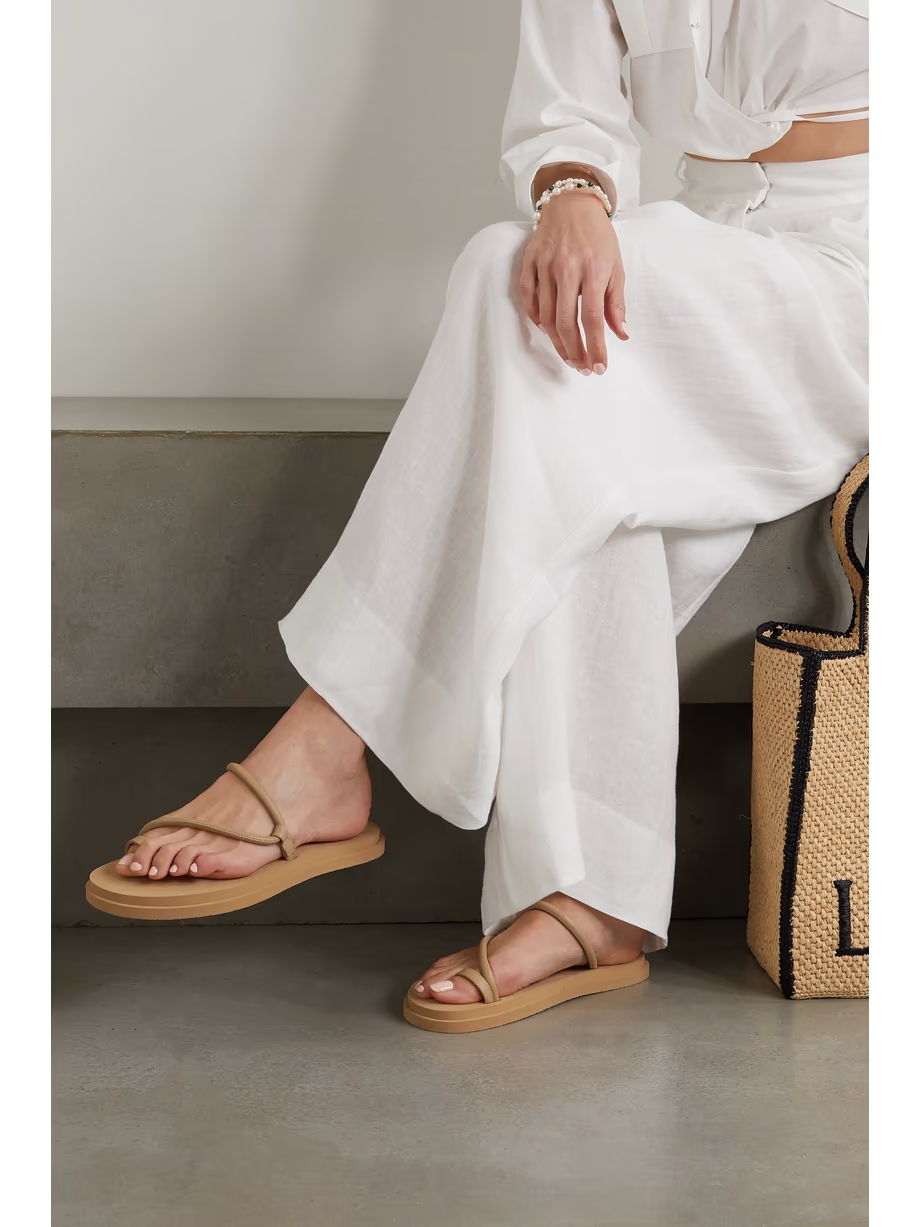 Bari Pool leather sandals