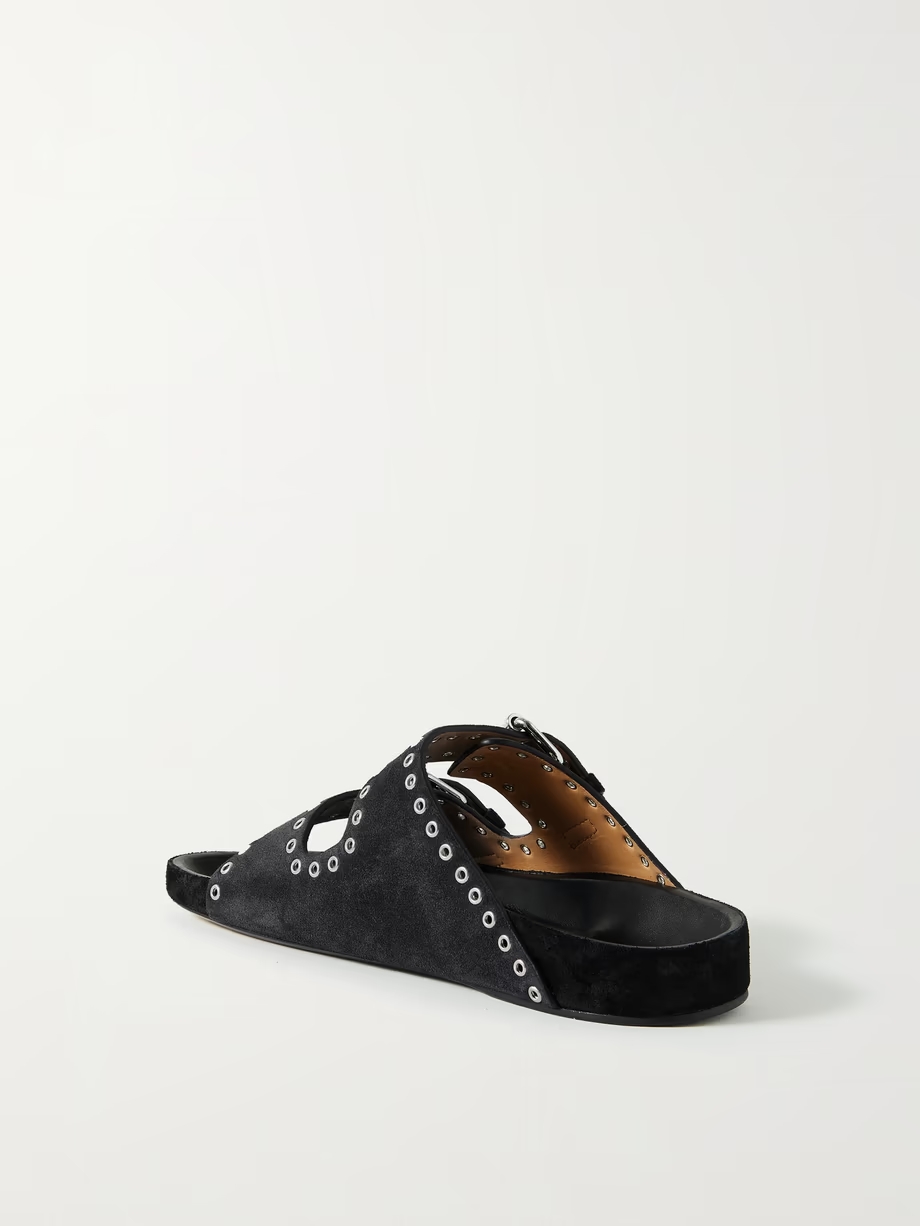 Lennyo studded leather slides