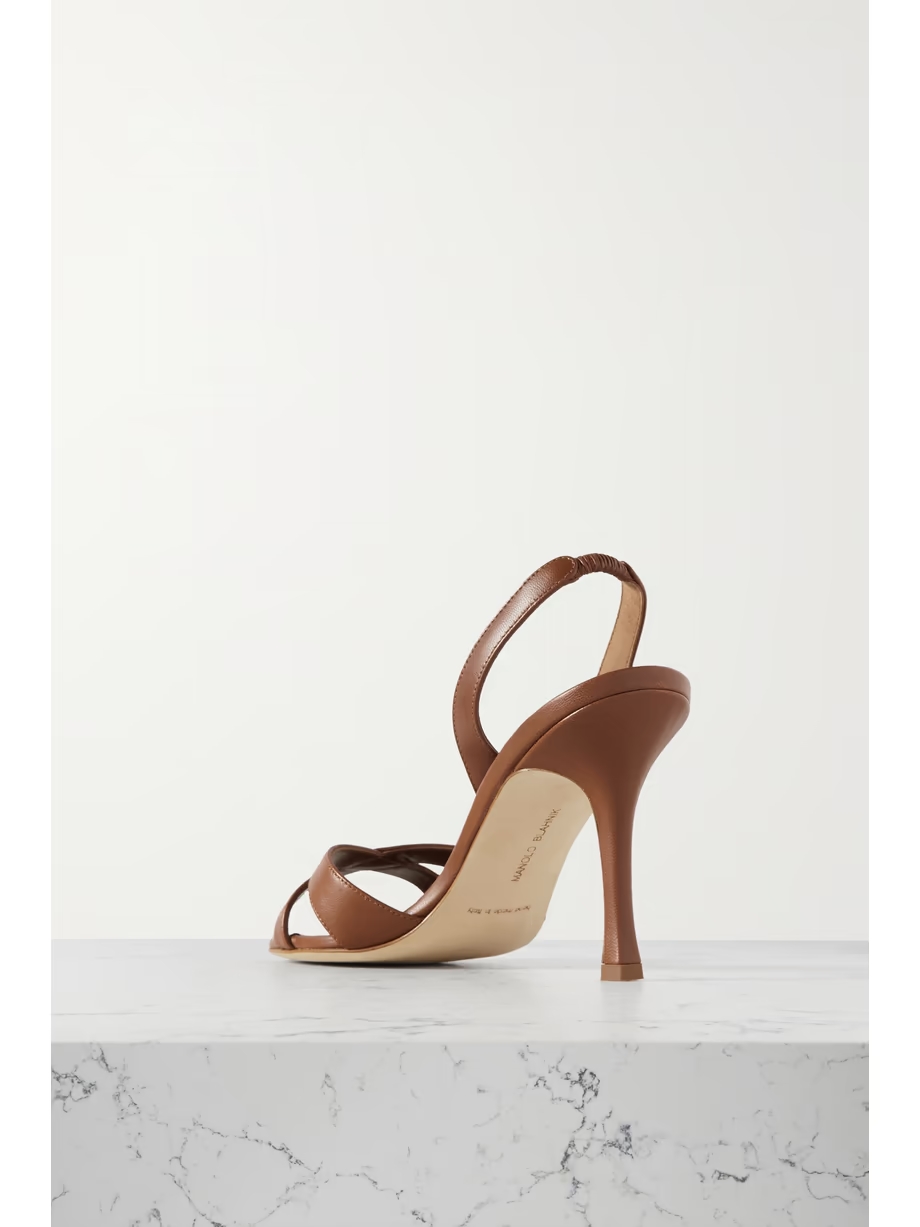 Callasli 90 leather slingback sandals