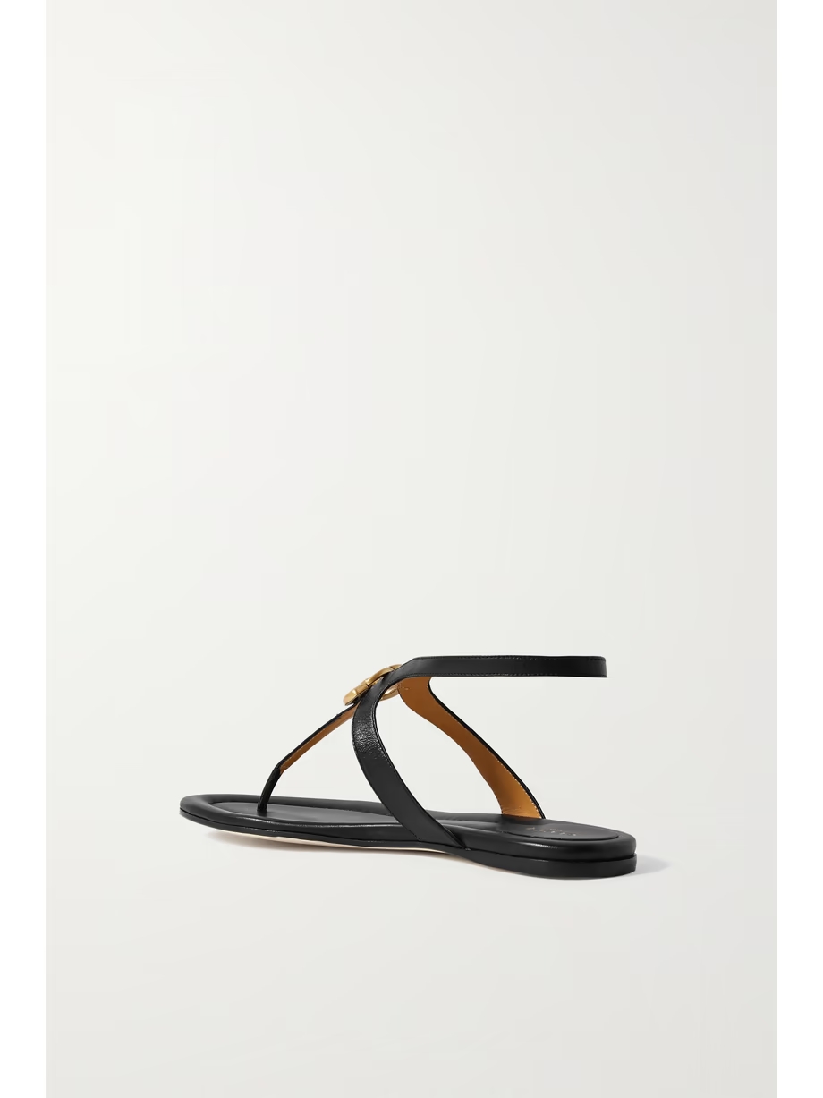 Marmont logo-embellished leather sandals