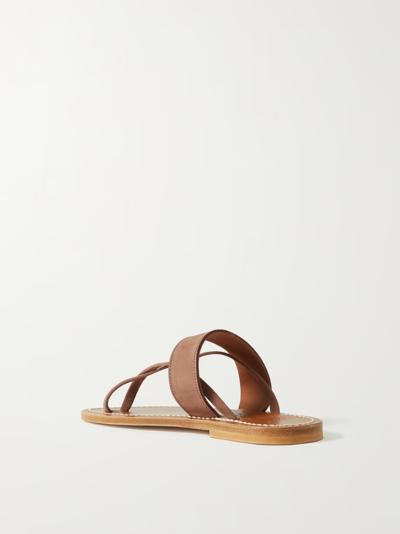 + NET SUSTAIN Nehru nubuck sandals