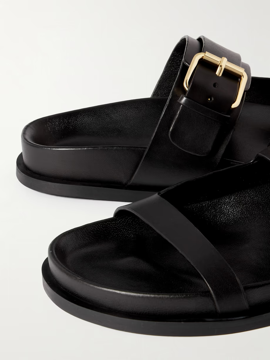 Prince buckled leather sandals