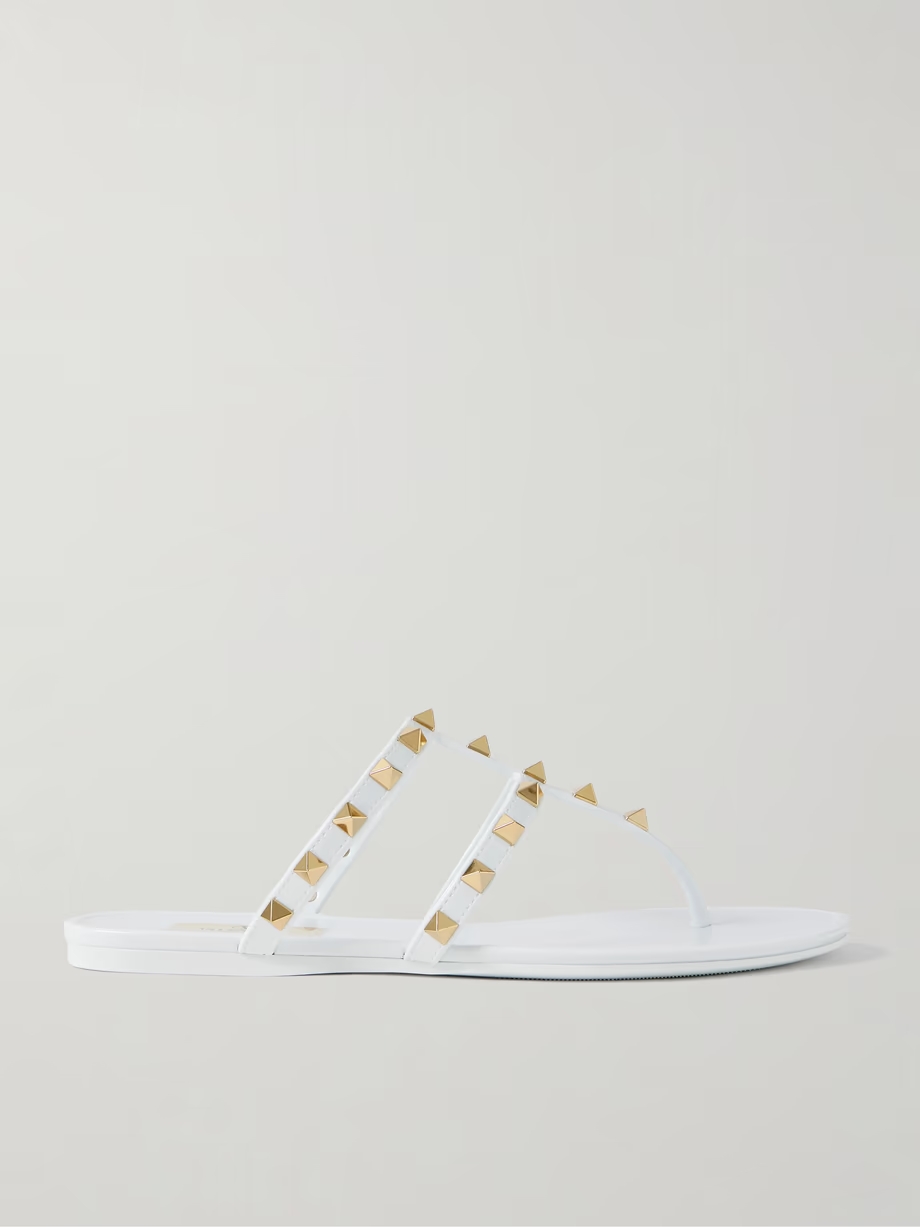 Rockstud rubber sandals