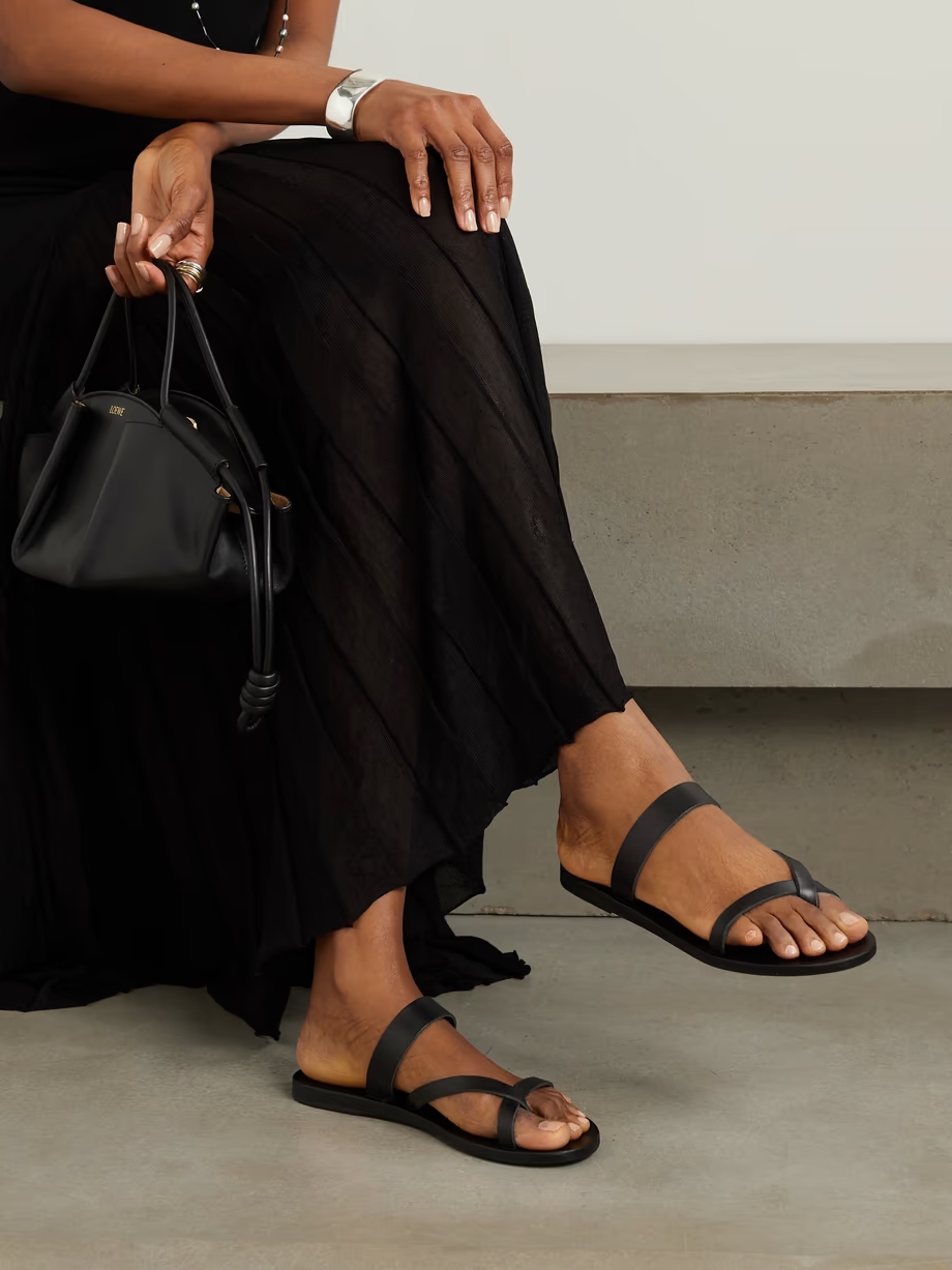 Daphnae leather sandals