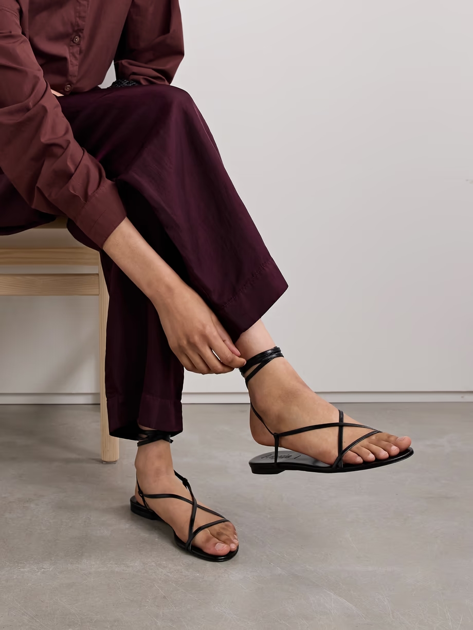 Penny leather sandals