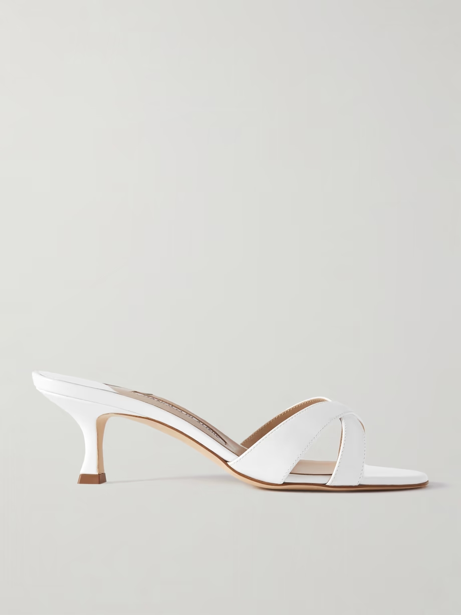 Callamu 50 patent leather mules