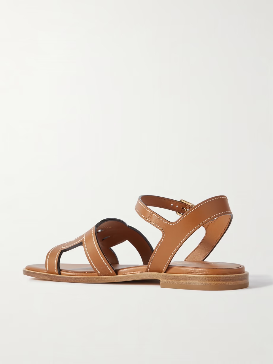 Kate cutout leather sandals