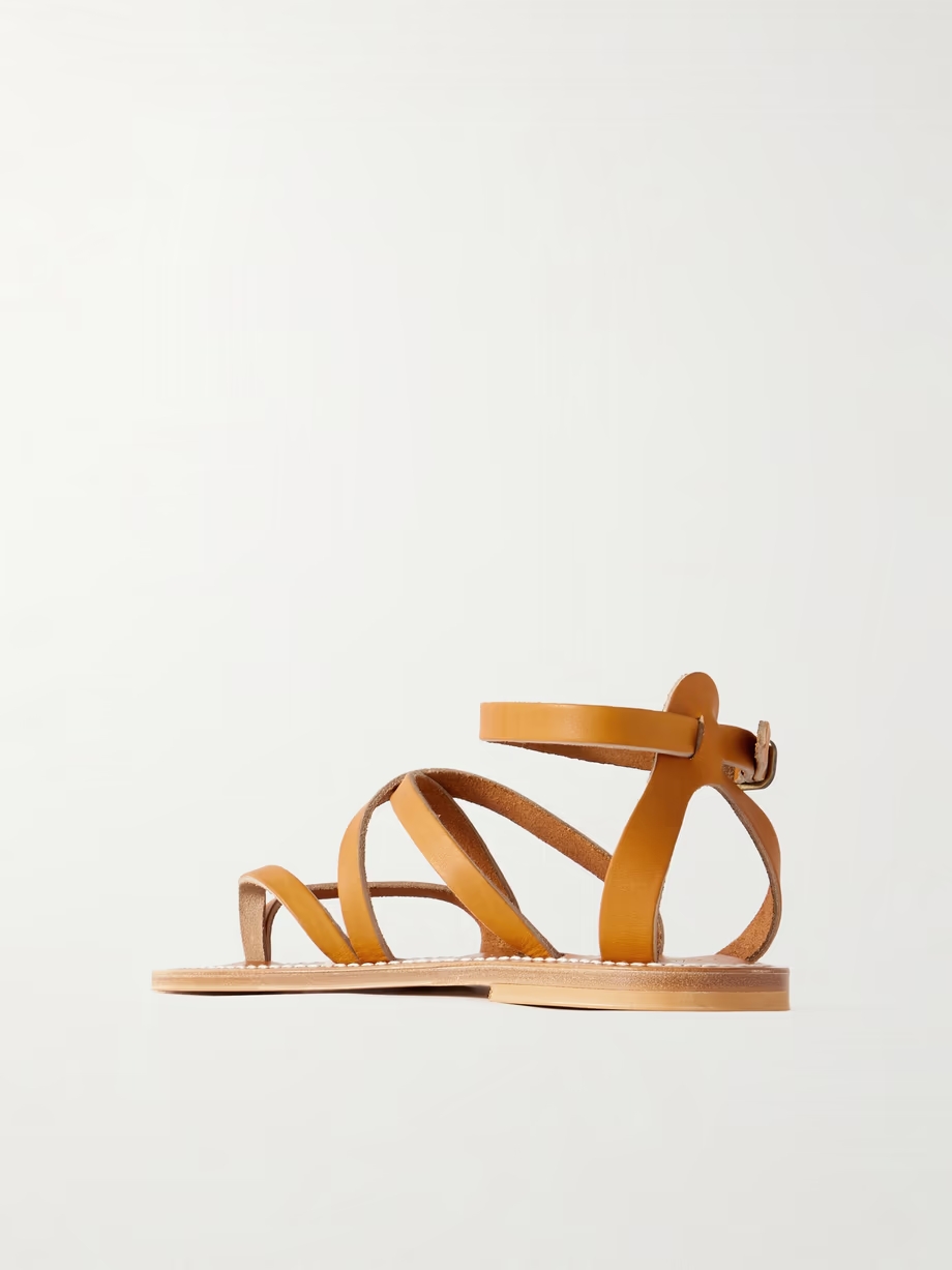 Epicure leather thong sandals