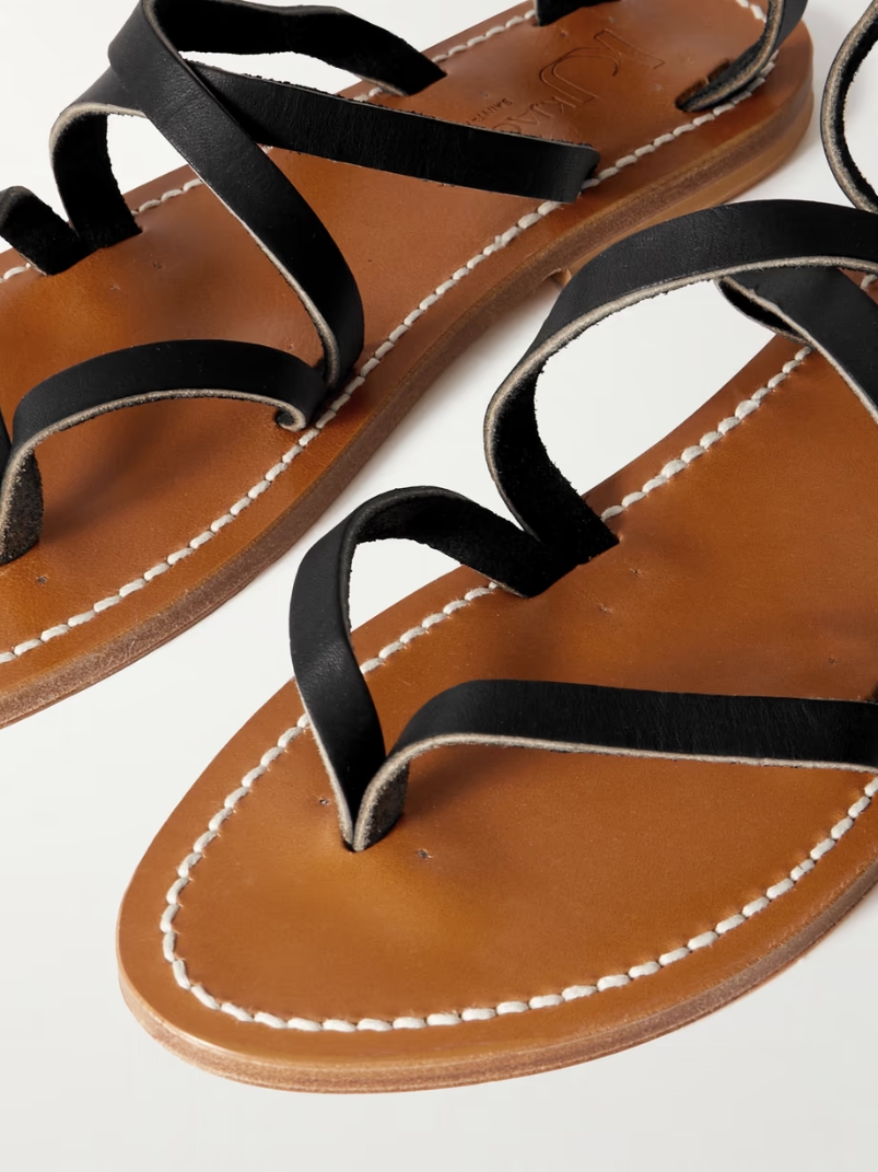 Epicure leather thong sandals Epicure leather thong sandals