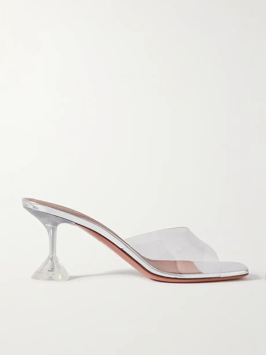 Lupita Glass PVC mules