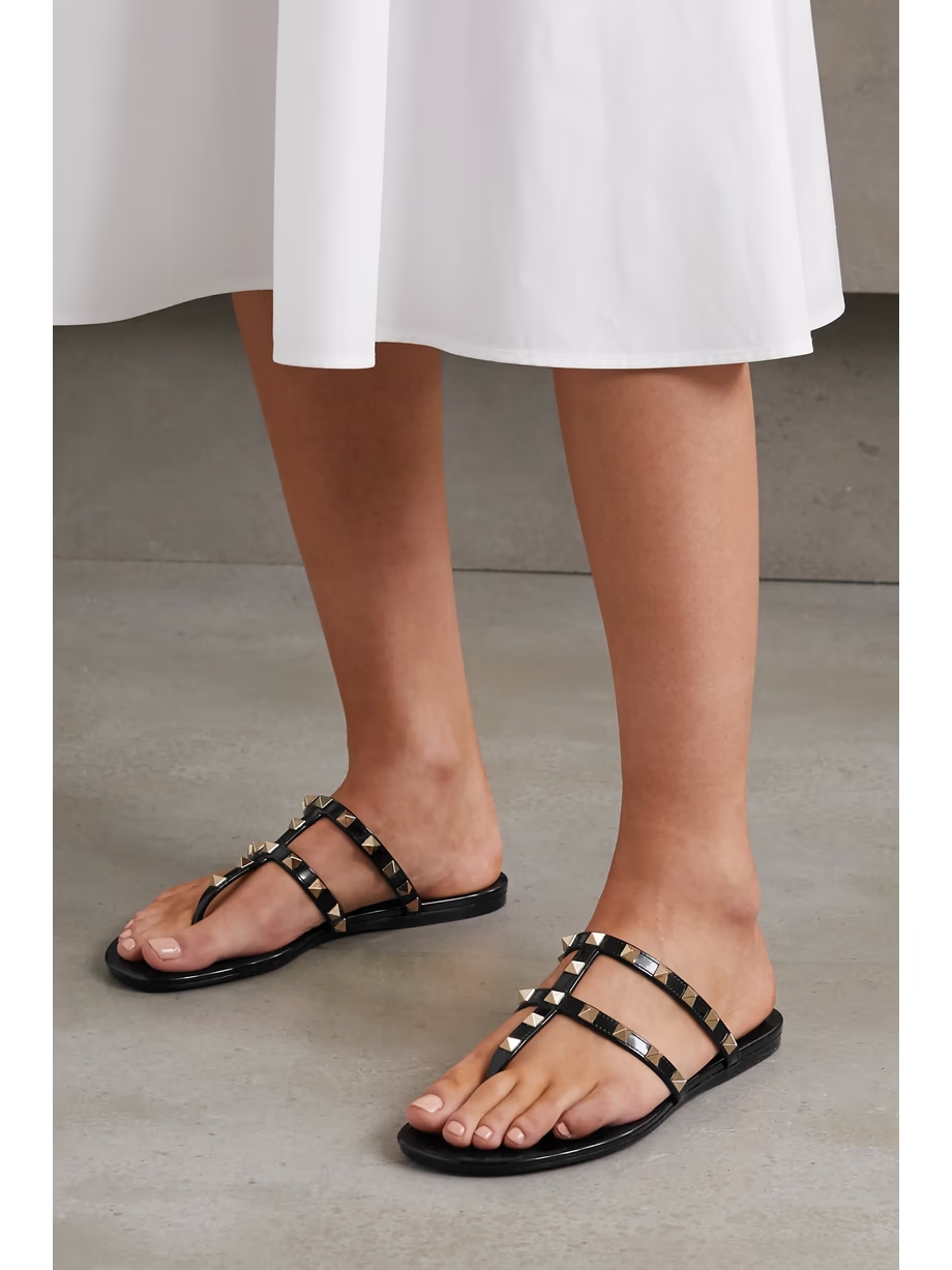 Valentino Garavani Rockstud rubber sandals