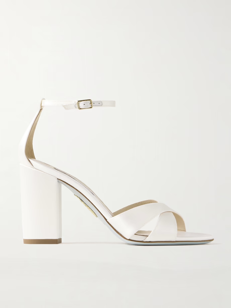 Divine 85 satin sandals