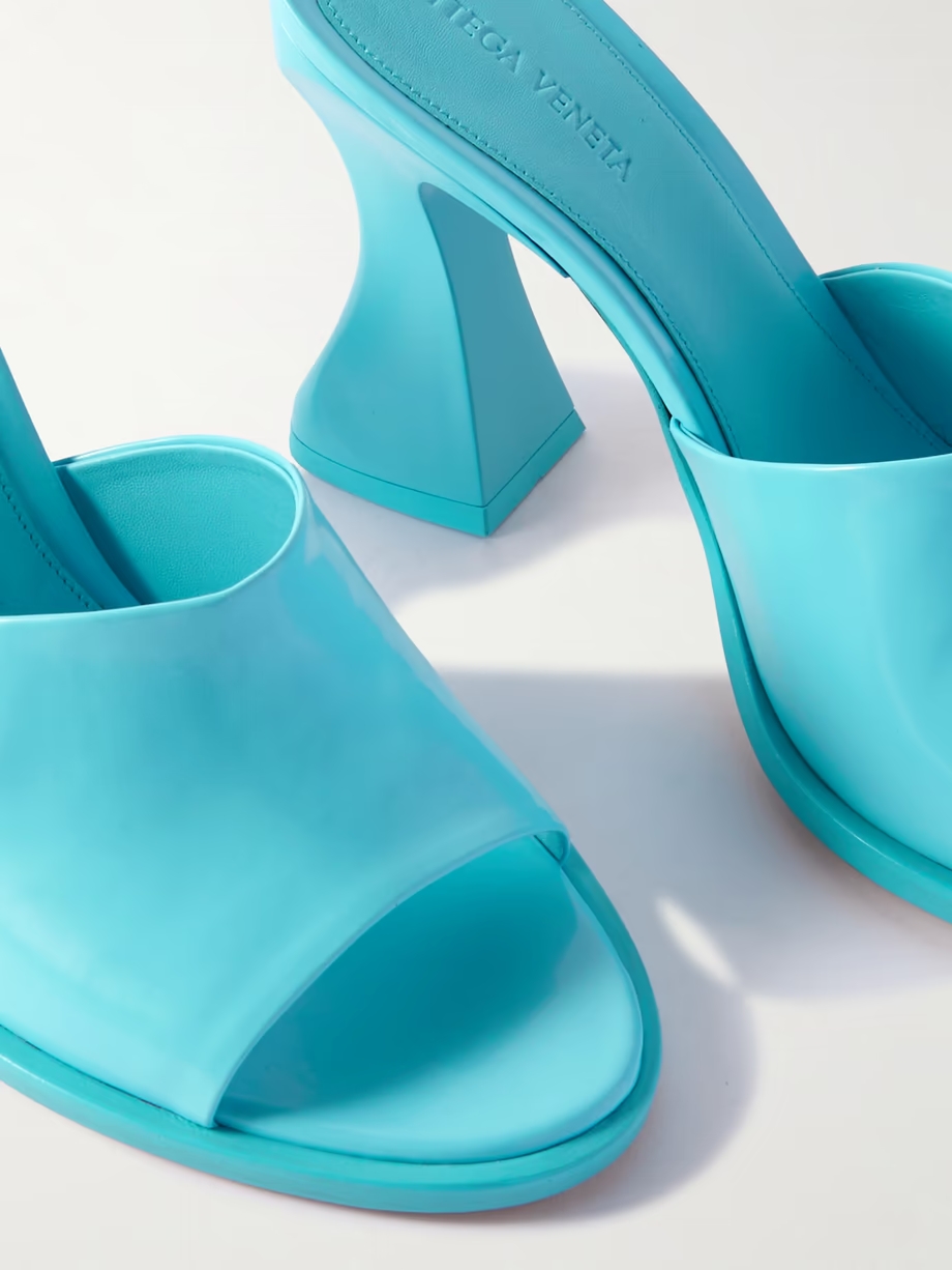 Cha-Cha patent-leather mules Cha-Cha patent-leather mules