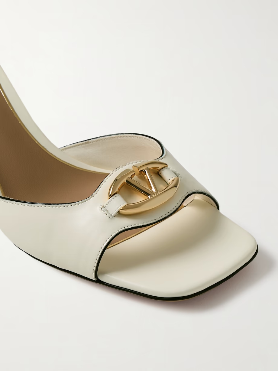 VLOGO Bold 60 leather mules