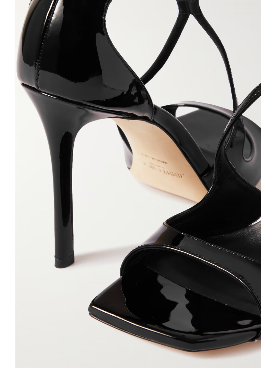 Azia 95 patent-leather sandals Azia 95 patent-leather sandals
