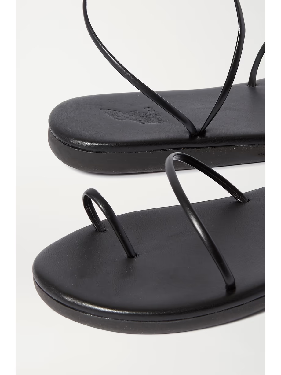 Kansiz faux leather sandals