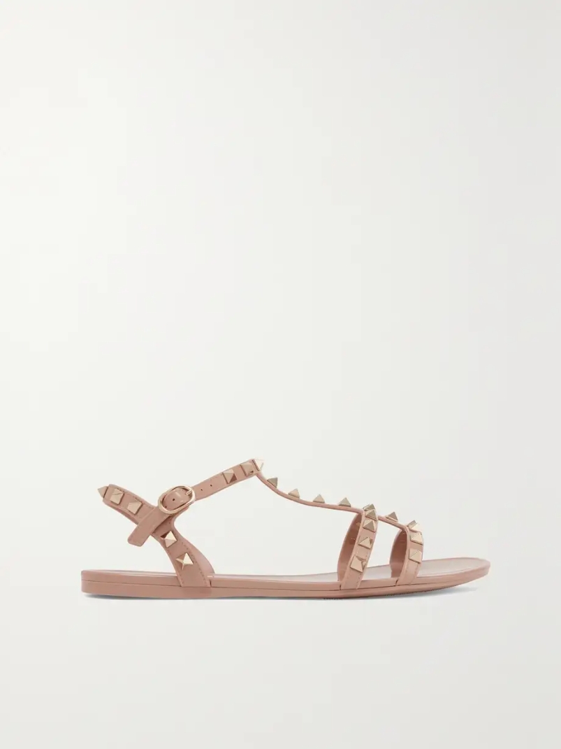 Rockstud rubber sandals