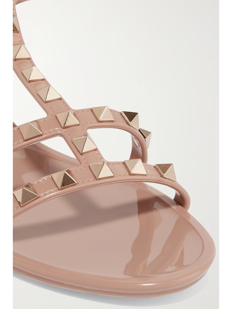 Rockstud rubber sandals