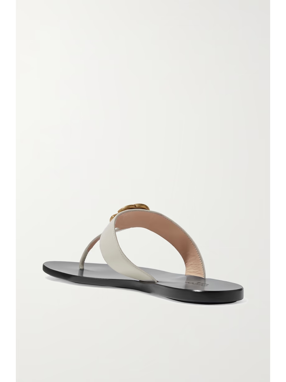 Marmont logo-embellished leather sandals