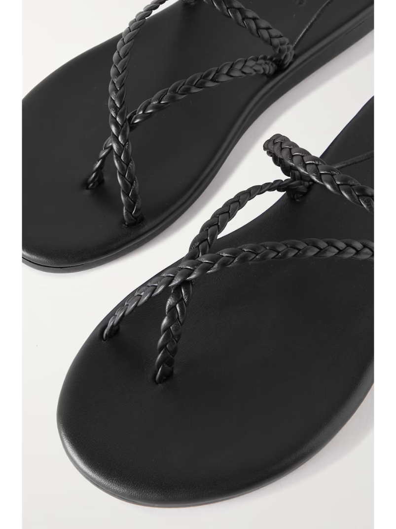 Plage braided leather sandals