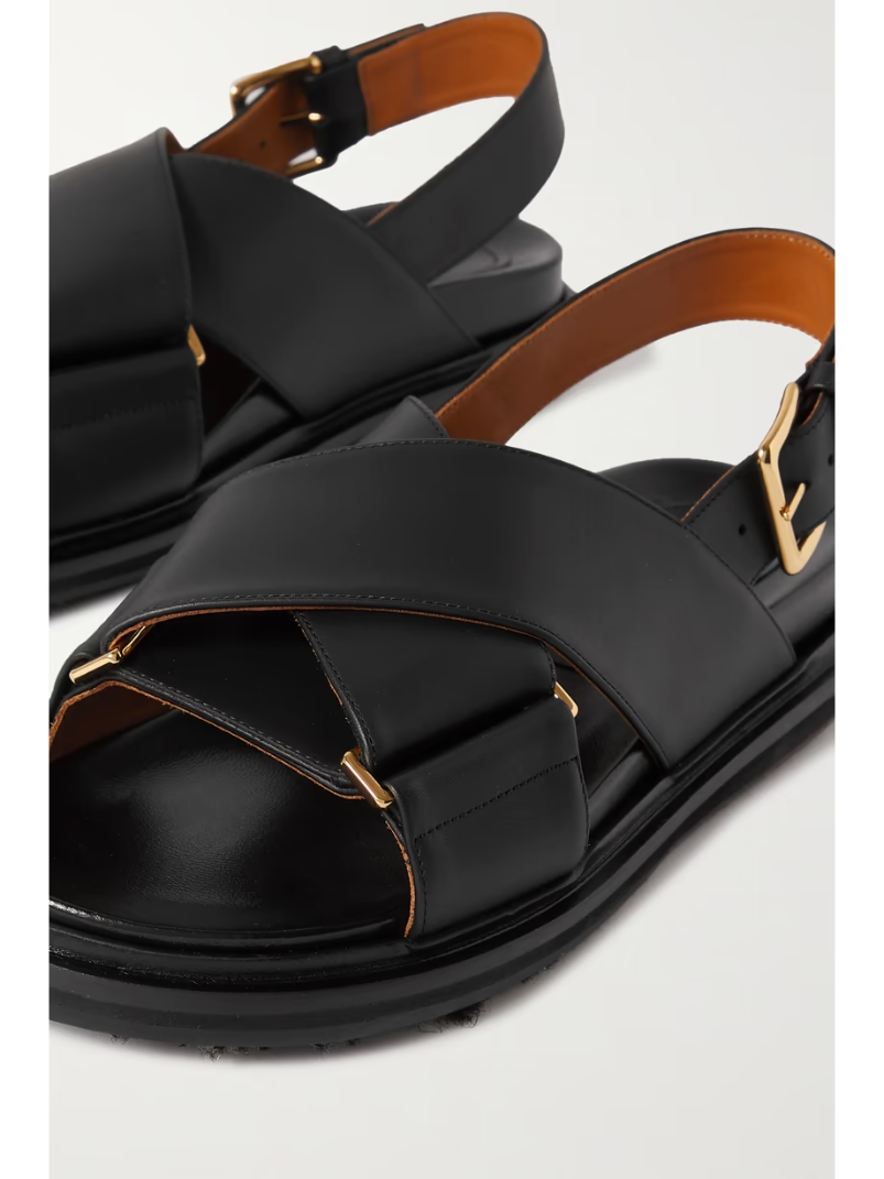 Fussbett leather slingback sandals Fussbett leather slingback sandals