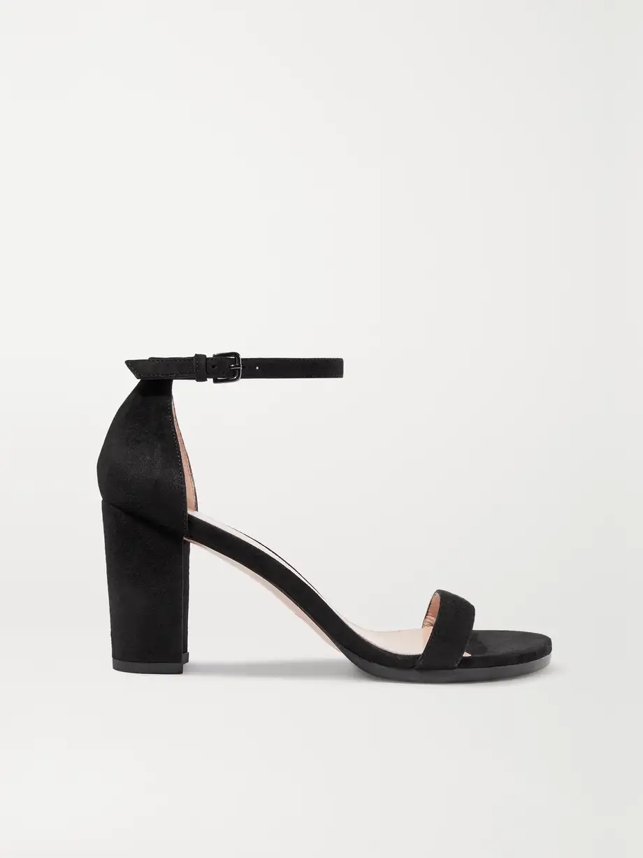 NearlyNude suede sandals