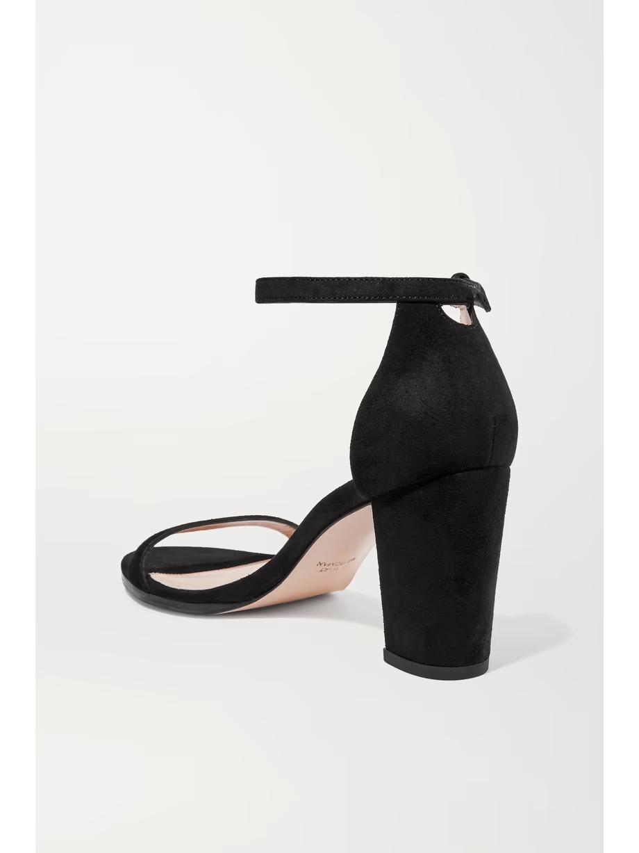 NearlyNude suede sandals