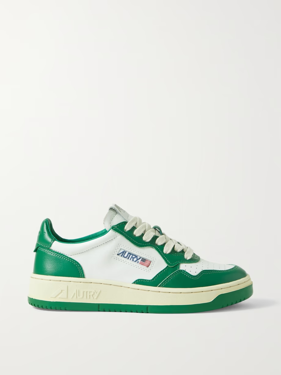 Medalist Low two-tone leather sneakers