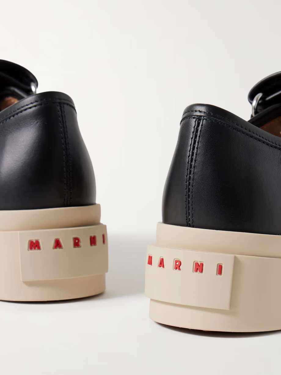 Pablo leather Mary Jane platform sneakers