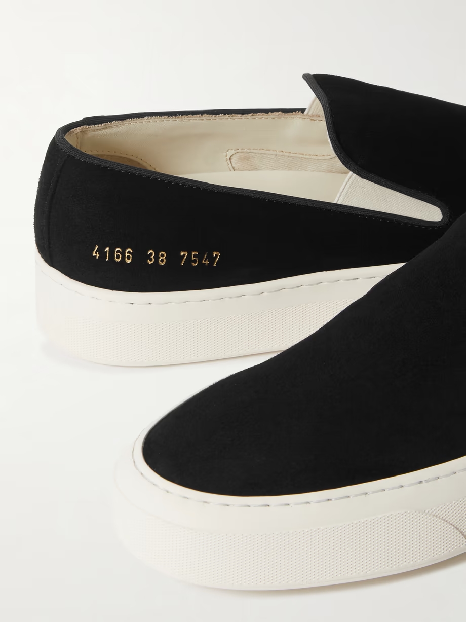 Suede slip-on sneakers Suede slip-on sneakers