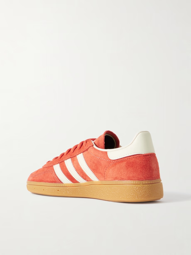 Handball Spezial leather-trimmed suede sneakers