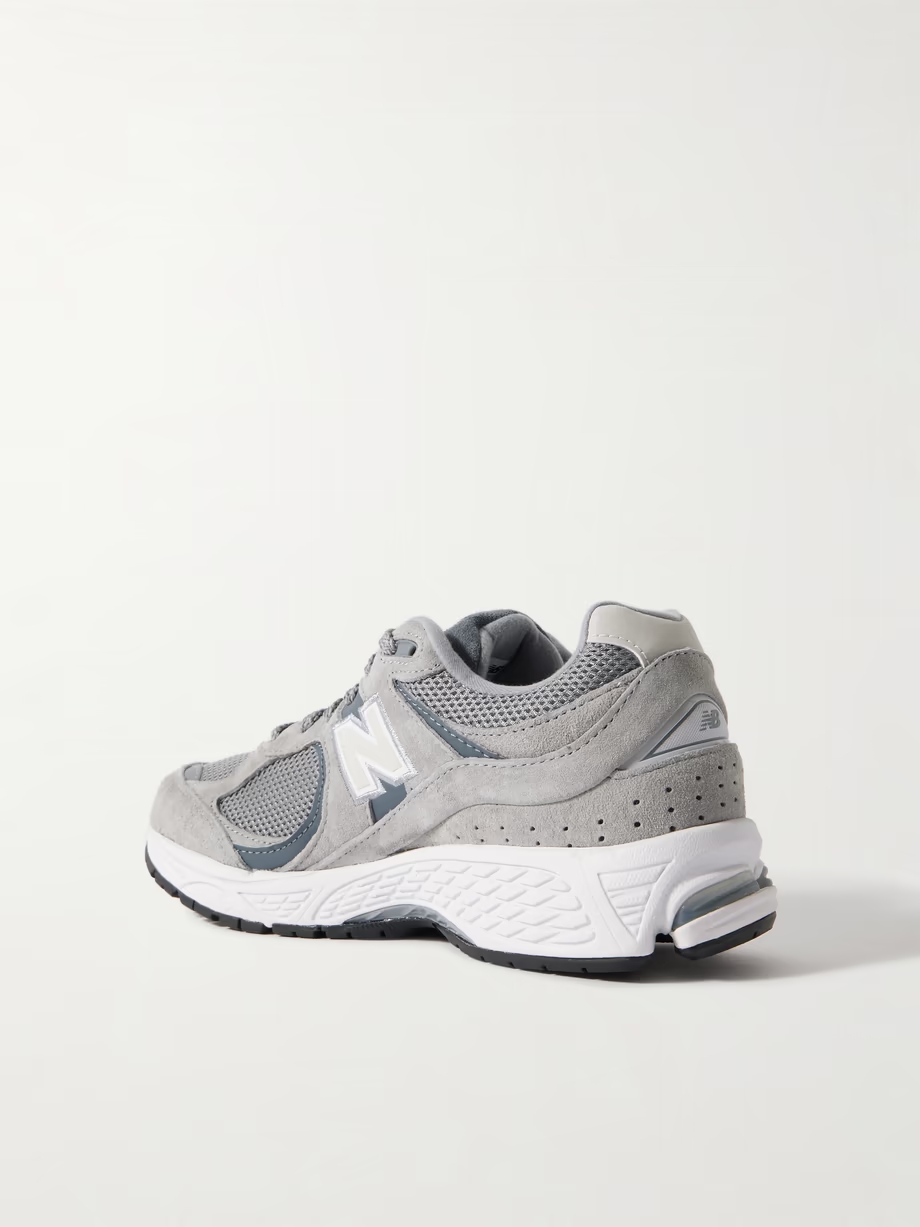 2002R leather-trimmed mesh and suede sneakers 2002R leather-trimmed mesh and suede sneakers