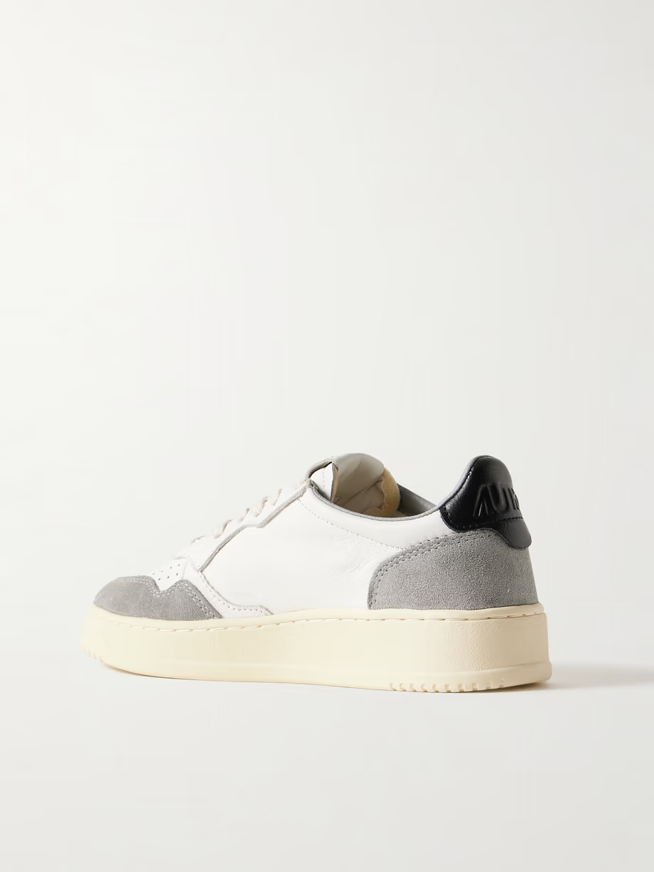 Medalist Low leather and suede sneakers