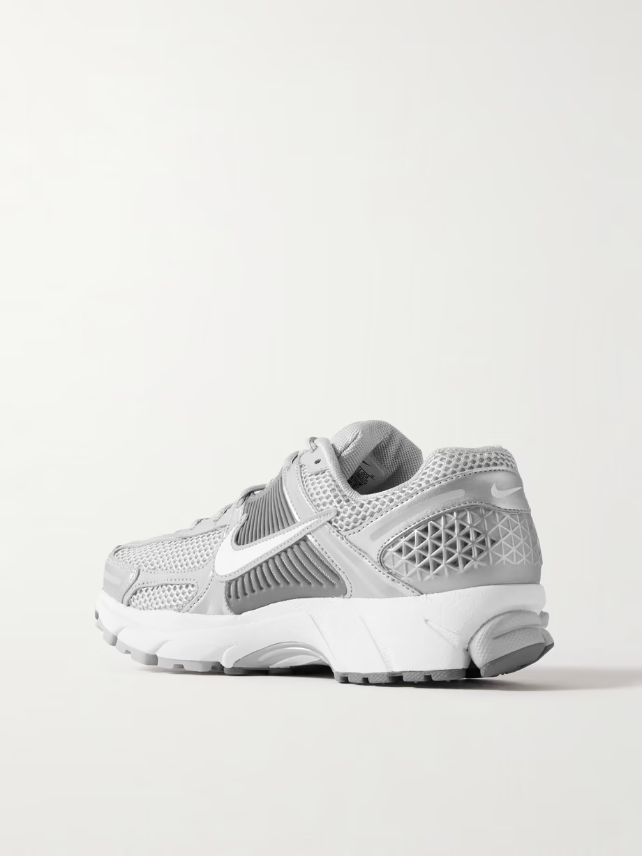 Zoom Vomero 5 metallic leather, rubber and mesh sneakers Zoom Vomero 5 metallic leather, rubber and mesh sneakers