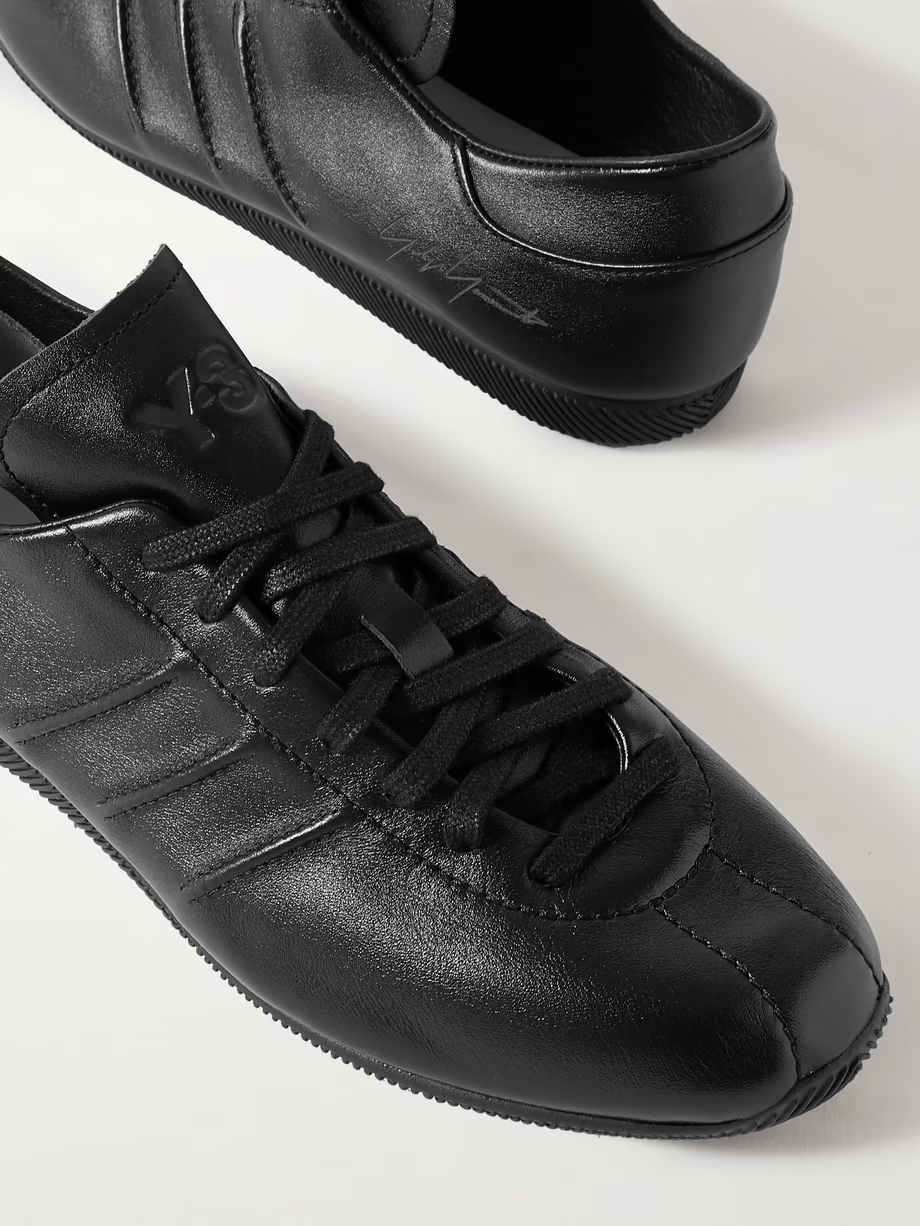+ Y-3 leather sneakers + Y-3 leather sneakers