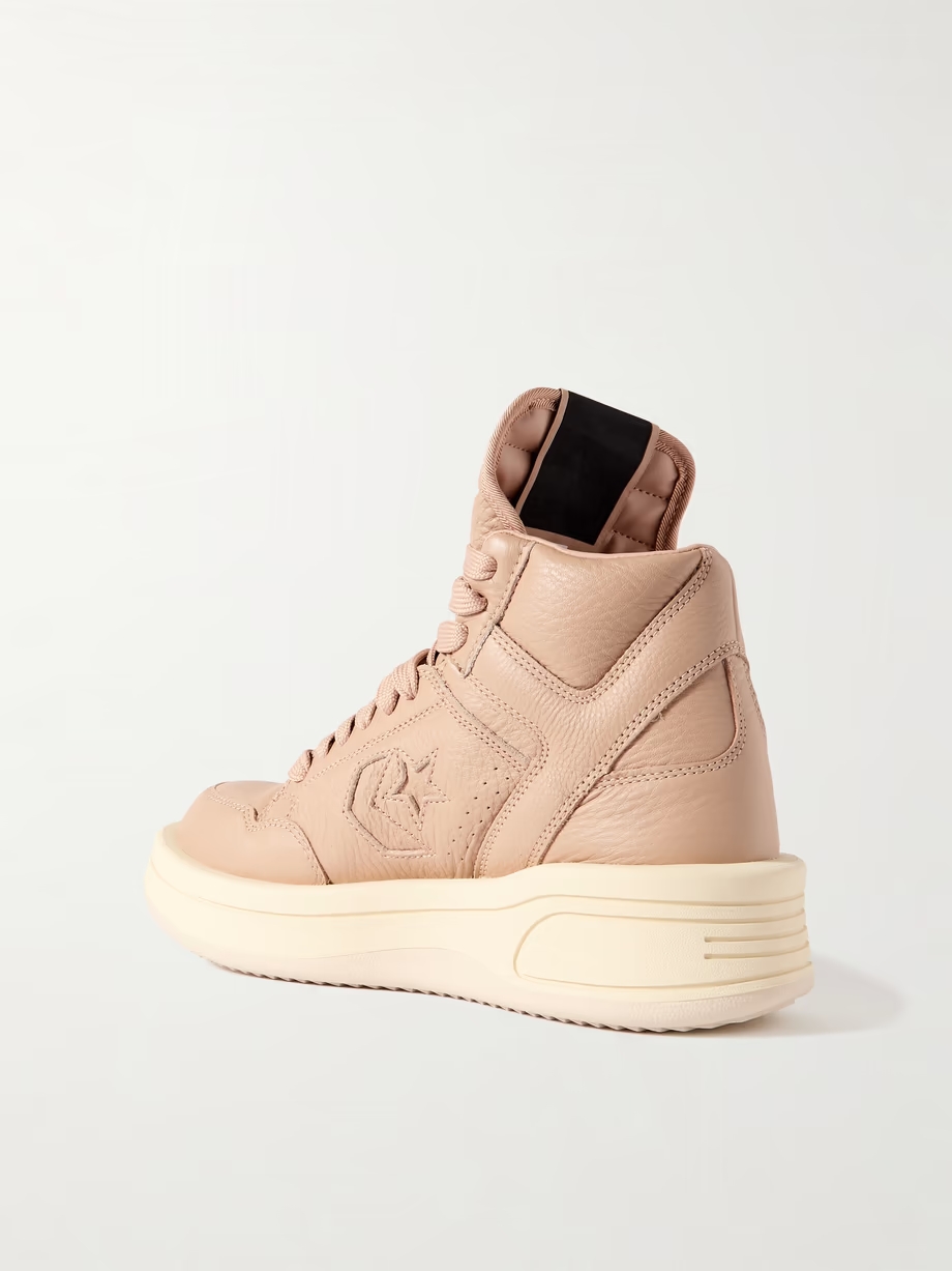 + Converse Turbowpn leather high-top sneakers + Converse Turbowpn leather high-top sneakers